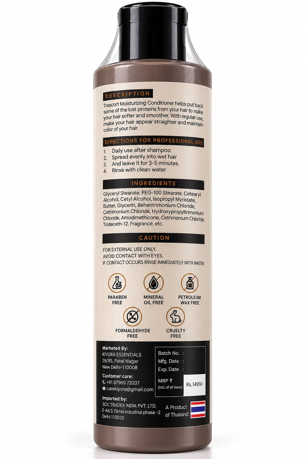 TRESSvue Professional TRÉSCORT Moisturizing Conditioner